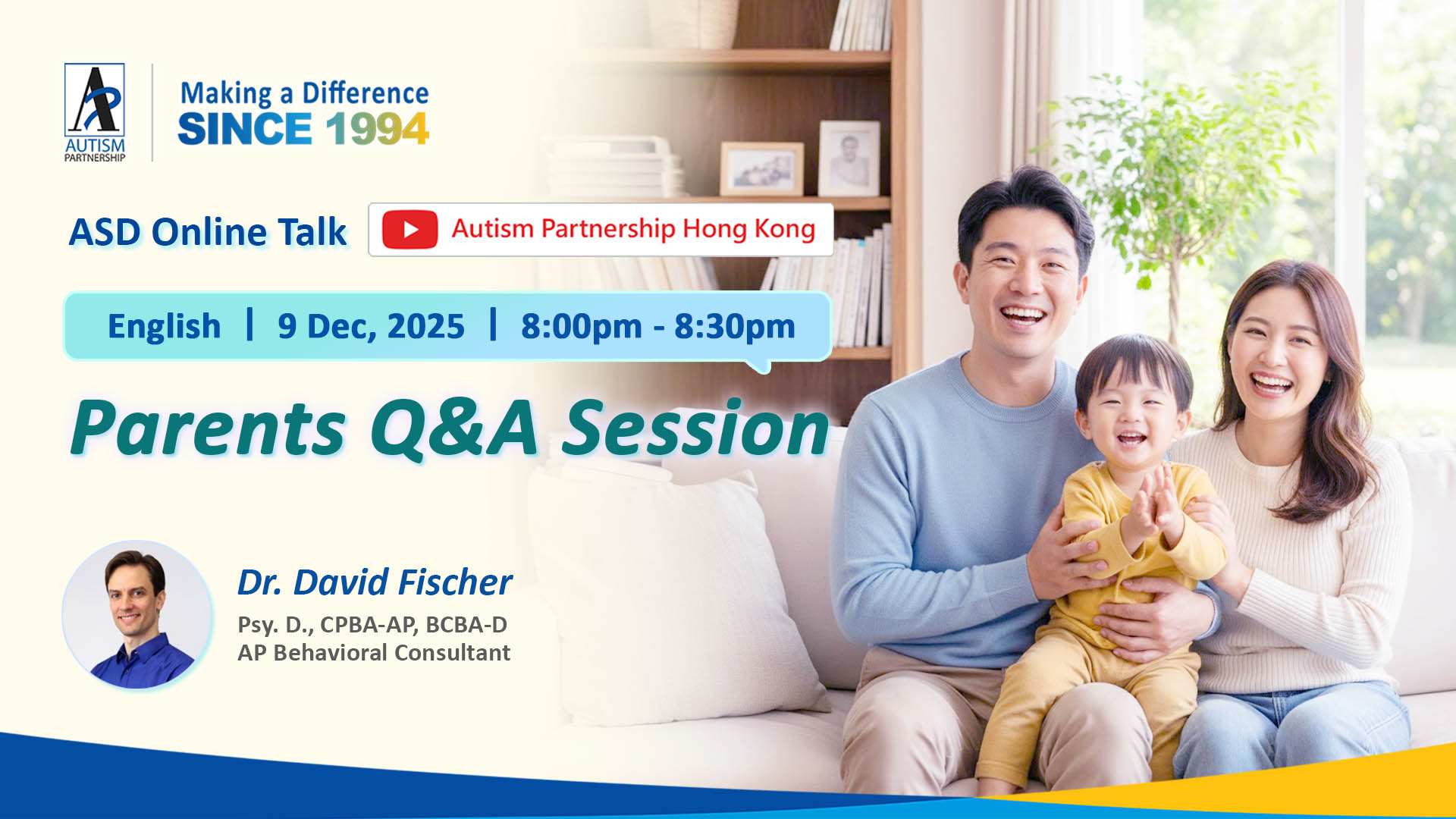 【ASD Online Talk】Parents Q&A Session